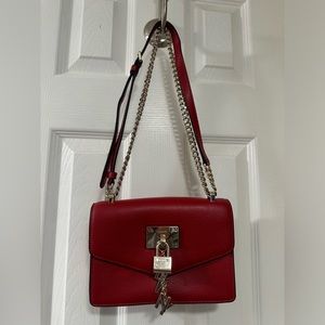 Sina DKNY crossbody red purse